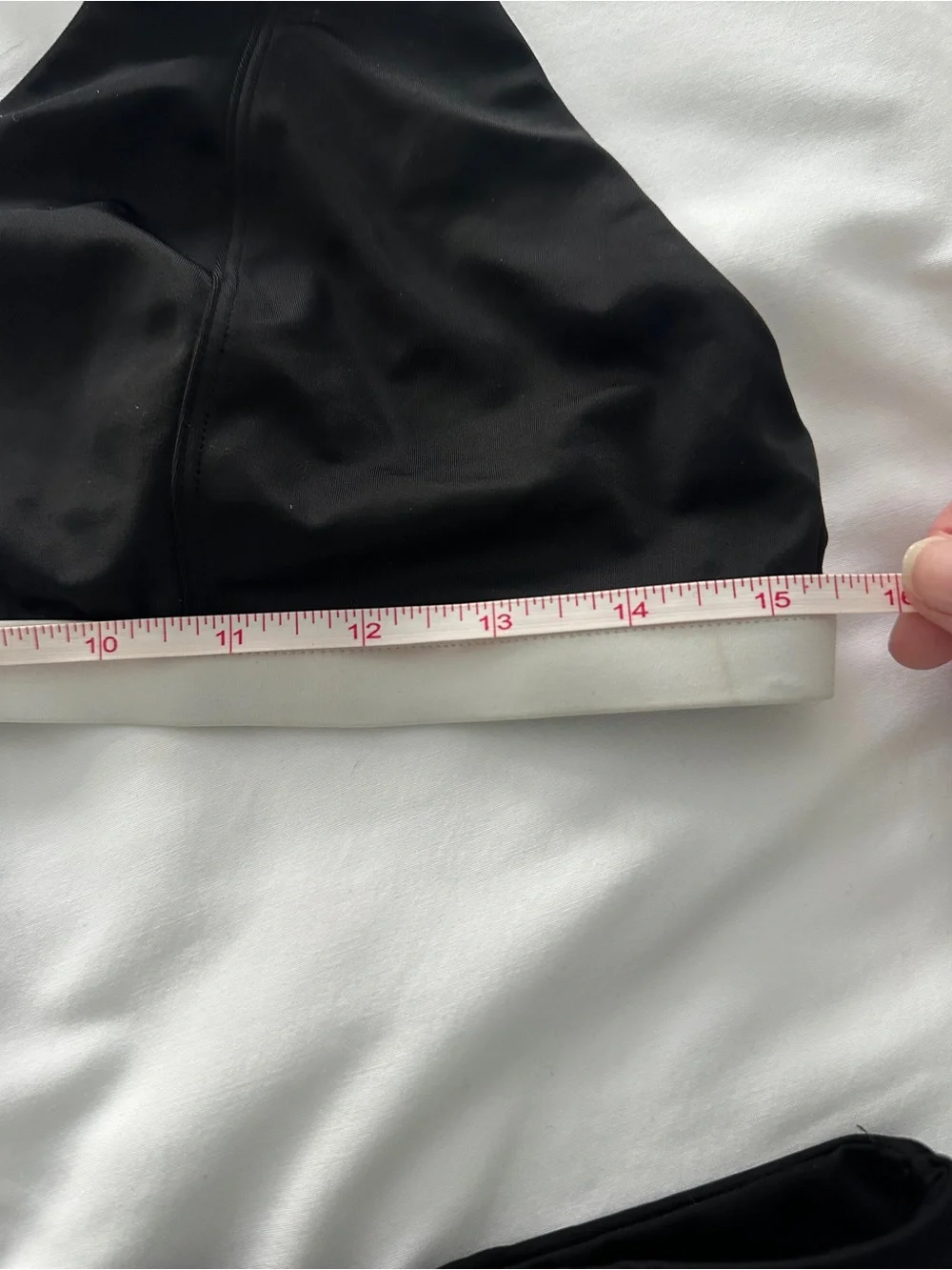 Fabletics Black Bikini Set with White Trim